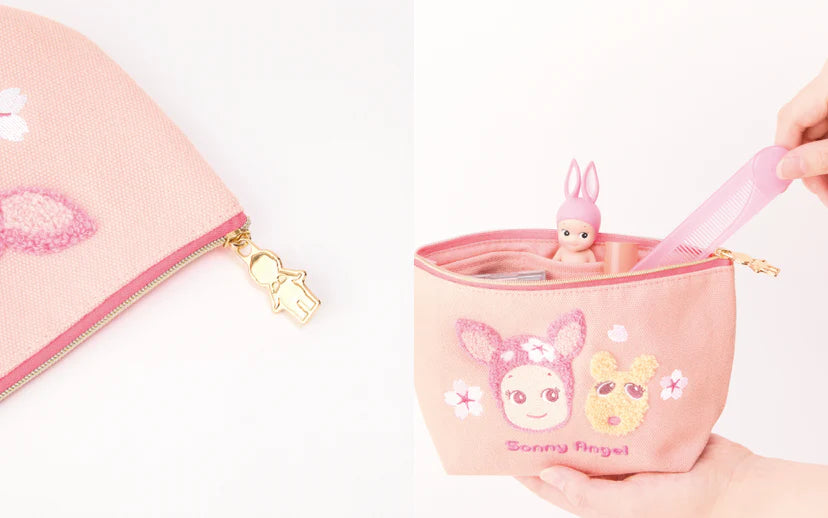 Sonny Angel - Cherry Blossom Zipper Pouch
